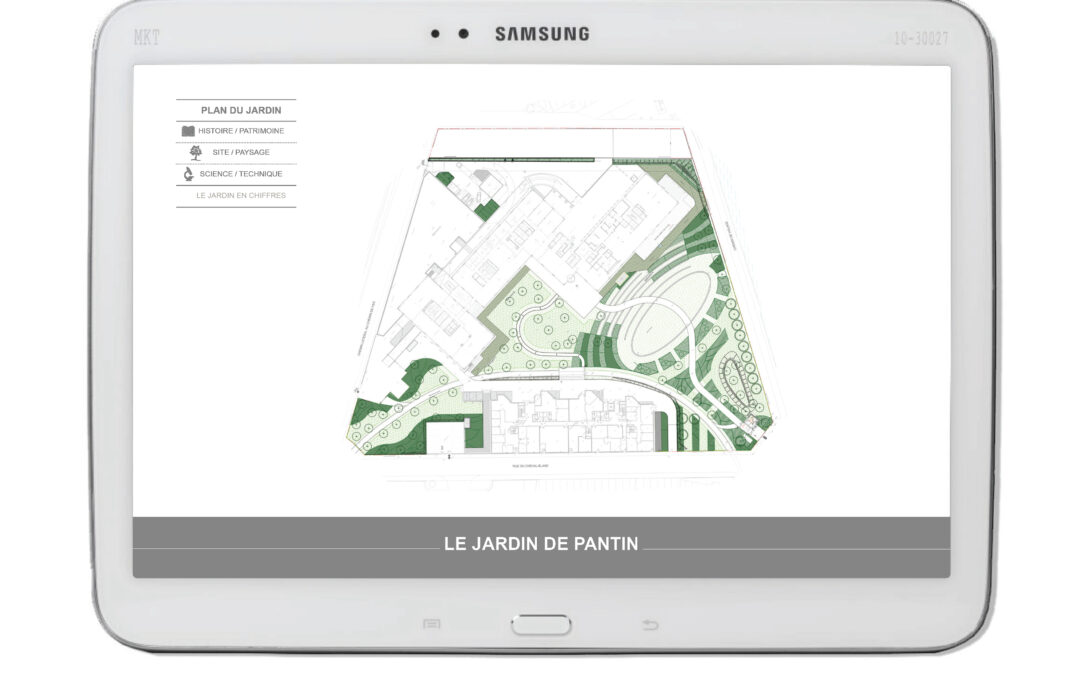 Application mobile d’un jardin