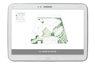 Application mobile d’un jardin