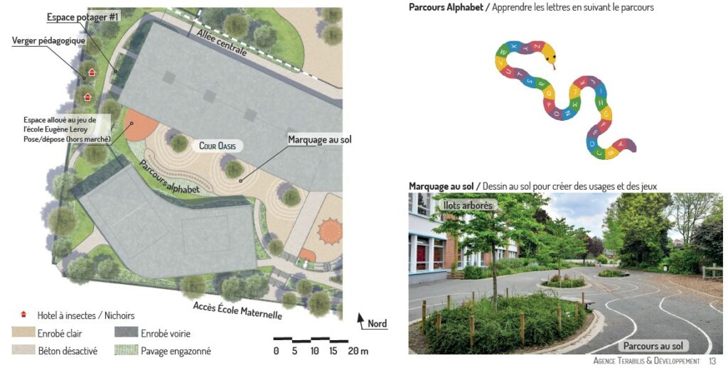 terabilis Groupe scolaire Anatole France Saulx Les Chartreux cour de recreation