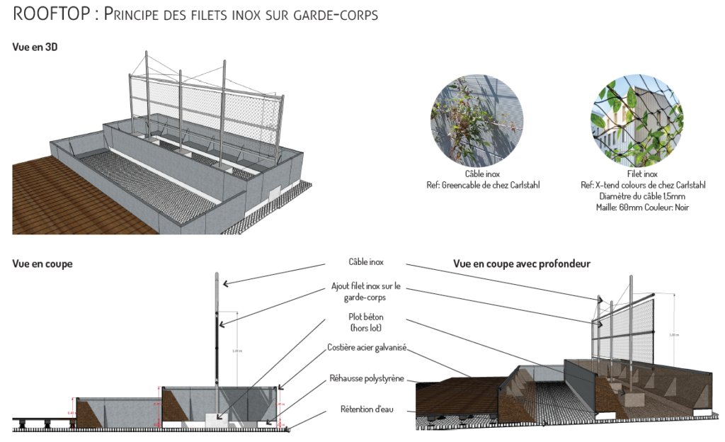 terabilis anjou rooftop filets acier garde corps