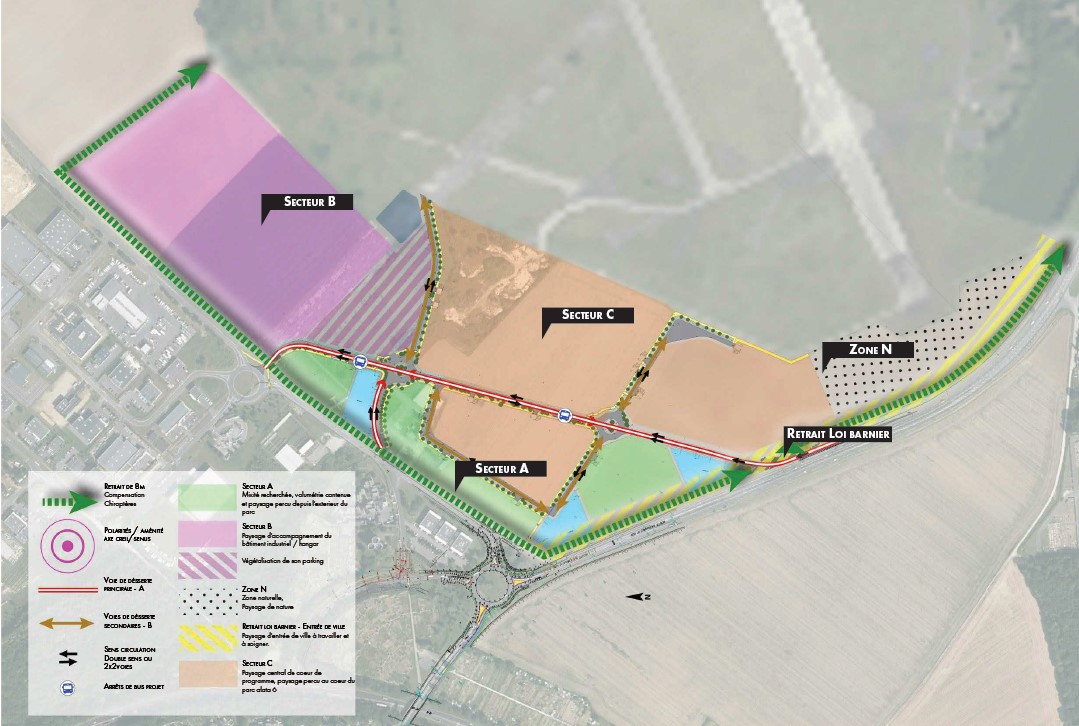 terabilis parc alata creil sectorisation selon enjeux paysagers