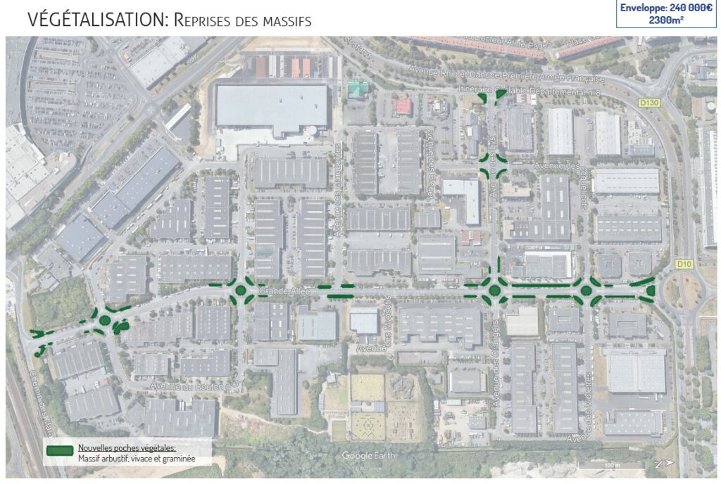 terabilis petits carreaux bonneuil sur marne vegetalisation reprise des massifs